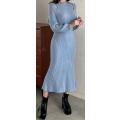 Unique Design Knitted Dress  Size XL