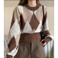 Half-Zip Cardigan Sweater Size L