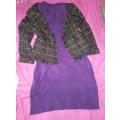 Winter Knitted Dress Size L