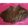 Ruffles Midi Skirt by Hilton Weiner Size XL