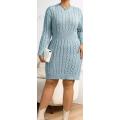 Plus Size Knit Sweater Dress Size 3XL