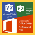 MS Office 2019 Pro Plus & Project 2019 Pro & Visio 2019 Pro Combo | 32bit/64bit | ESD