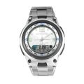 Casio Analog-Digital Casual Watch Fishing Gear Silver Mens AW-82D-7A