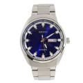 Seiko Men's Blue Dial Automatic Self Winding Stainless Watch SNKN41