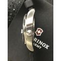 Victorinox INOX Black Watch New Swiss Army Black Rubber Strap