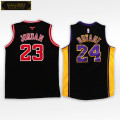 Bryant 24 And Jordan 23 Basketball Jersey