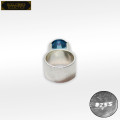 925 Silver Ring With 6ct Corundum Stone Worth R3500