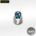 925 Silver Ring With 6ct Corundum Stone Worth R3500