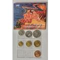 2002 SA Mint Pack Set - Circulated Coin Set - Still Sealed