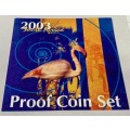 2003 S A Proof Set in Original SA Mint Box