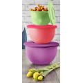 Tupperware  Inspirations Bowl Set (4) 1.3L, 2.5L & 4.3L IDEAL FOR STORING AND SERVING