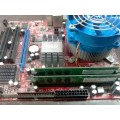 MSI MS-7529 VER 1.6 G31TM-P21 Motherboard + Celeron E5800 3.2GHz CPU + 4GB RAM