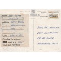 OLD USED POST CARD RSA
