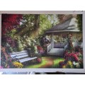 JIGSAW PUZZLE 5 IN 1 AS SHOWN 3250 PIECES NOT ALL COMPLETE LOOK AT PHOTOS