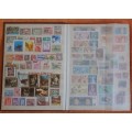 BROWN PRONTO STOCK BOOK 16 PAGE 32 SIDES MIXED WORLD FOR SORTING