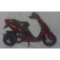 SCOOTER DIE CAST AND PLASTIC MOTORCYCLE