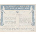 CIGARETTE CARD OUR SOUTH AFRICAN BIRDS NO. 100