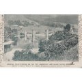 VINTAGE USED POST CARD GENERAL WADES BRIDGE 1904