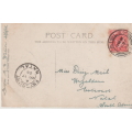 VINTAGE USED POST CARD THE CROSS PAISLEY 1905