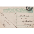 VINTAGE USED POST CARD NATAL 1907