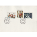 USED POST CARD FINLAND 1996 CHRISTMAS ISSUE