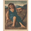 CIGARETTE CARD FAMOUS WORKS OF ART NO 19