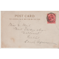 USED POST CARD 1903