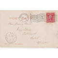 USED POST CARD WITH POSTAL HISTORY USA 1904