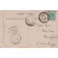 USED POST CARD NATAL 1908