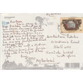 USED POST CARD WITH POSTAL HISTORY