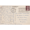 USED POST CARD WITH POSTAL HISTORY