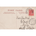 USED POST CARD ENGLAND 1904