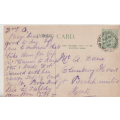USED POST CARD WITH POSTAL HISTORY 1907