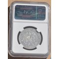 2.5 Shillings 1895 Half Crown Z.A.R  NGC VF DETAILS - TOP INVESTMENT - SUPERB NUMISMATIC COLLECTIBLE