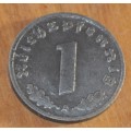DEUTSCHES REICH 1 REICHSPFENNIG 1941 A - Rare German 100% Zinc Coin ORIGINAL THIRD REICH COLLECTIBLE