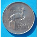 R1 1965 English - proof but scratches - STILL STUNNING SOUTH AFRICAN SILVER INVESTMENT
