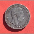DEUTSCHES REICH 5 MARK 1903 A PRUSSIA Rare German 90% Silver Coin in excellent condition