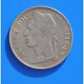 BELGIAN CONGO 1 Franc 1927 (French) - SUPERB NUMISMATIC COLLECTIBLE