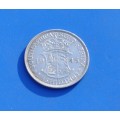 2/6 SHILLINGS 1945 HALF CROWN 80% Silver  *numismatic opportunity and lucrative investment* TOP COIN