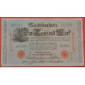 DEUTSCHES REICH 1000 Mark 1910 GERMAN EMPIRE / GERMANY