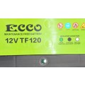 ECCO TF120 SOLAR BATTERY 12V - MAINTENANCE FREE - fully working condition