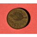 GERMANY DANZIG 5 Pfennig 1932 ***EF*** DEUTSCHES REICH (FREIE STADT DANZIG)
