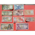 VERY LUCRATIVE BANKNOTE COLLECTION South Africa Norway Swaziland Kenya France Namibia Madagascar Egy