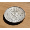 NEDERLAND 1 Gulden 1956 ***UNC*** - mild bagmarks, great silver coin