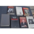 8 hard cover books on KONRAD ADENAUER first Chancellor of West Germany