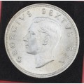 5 Shillings 1951, CROWN, uncirculated with bag marks