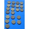 GERMANY / WEIMAR REPUBLIC - demanding lot of 5 Renten- and Reichspfennig coins - Deutsches Reich