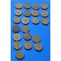 GERMANY / WEIMAR REPUBLIC - demanding lot of 5 Renten- and Reichspfennig coins - Deutsches Reich