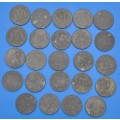 IMPERIAL GERMANY / WEIMAR REPUBLIC - demanding lot of 10 Ersatzpfennig coins - Deutsches Reich