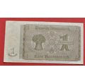 GERMANY 1 Rentenmark 1937 Kupon DEUTSCHLAND Russian Occupation 1948 ***EF***- scarce note